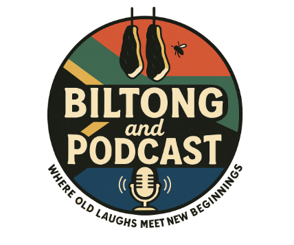 Biltong and Podcast Logo